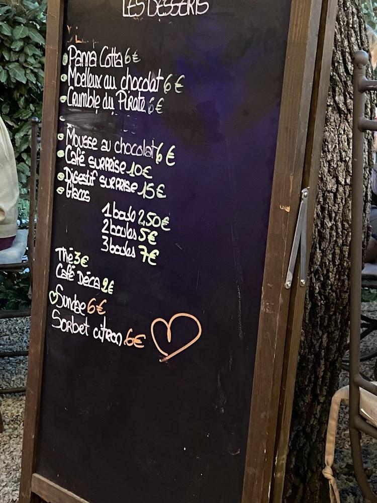 Chez le Garde - Menu Image 4